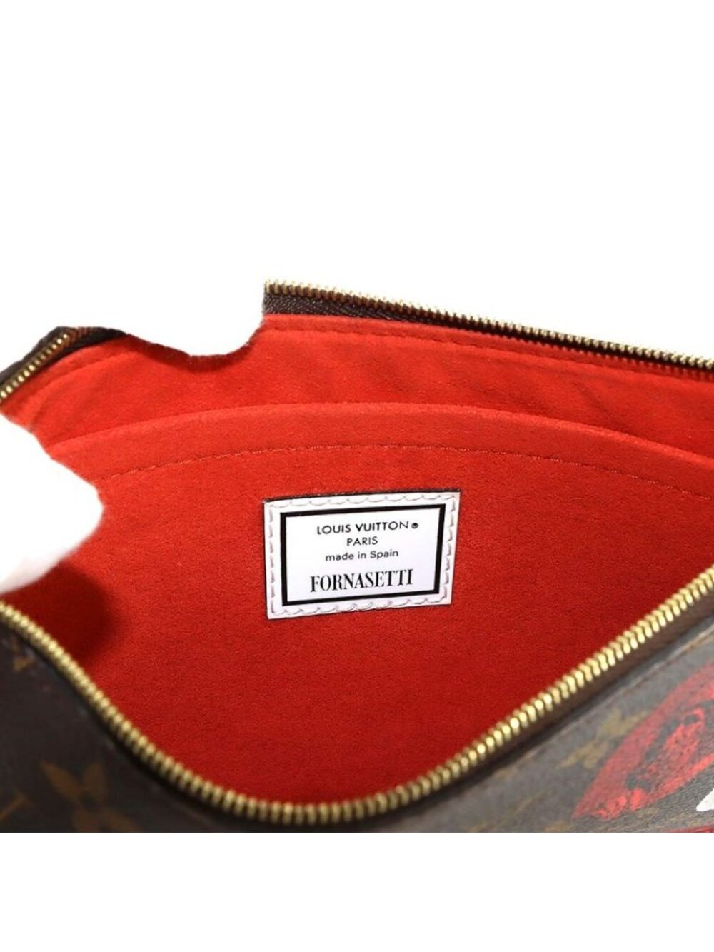 ★SOLD★ Louis Vuitton Fornasetti Monogram Cameo Neverfull MM Tote - Picture 9 of 9